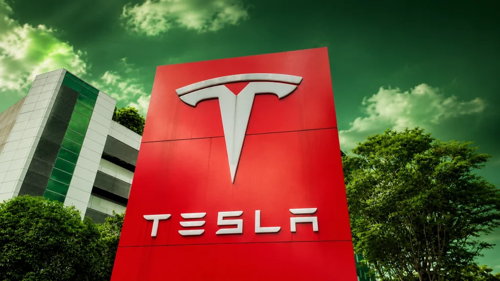 Tesla stock technical chart analysis