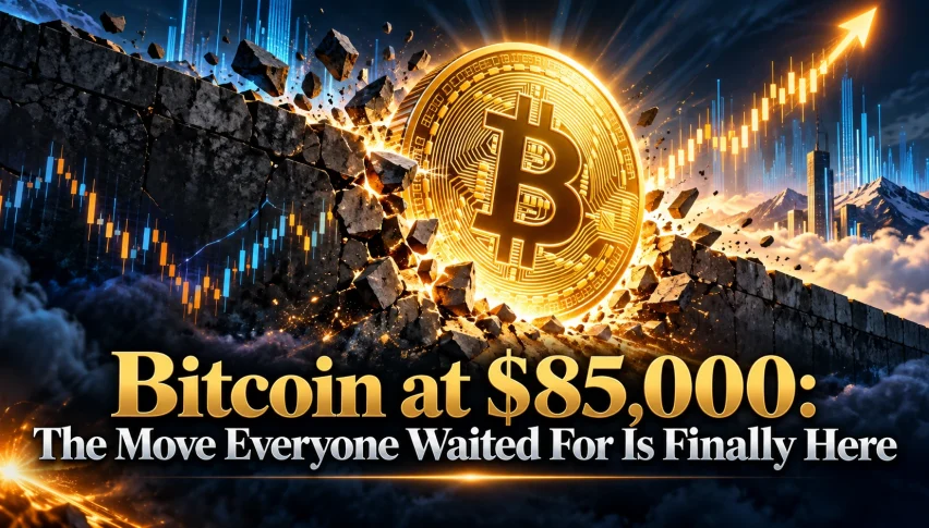 Bitcoin at $85,000: The Move Everyone Waited For Is Finally Here