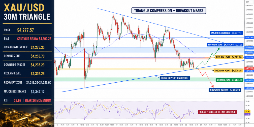 GOLD Price Chart - Source: Tradingview
