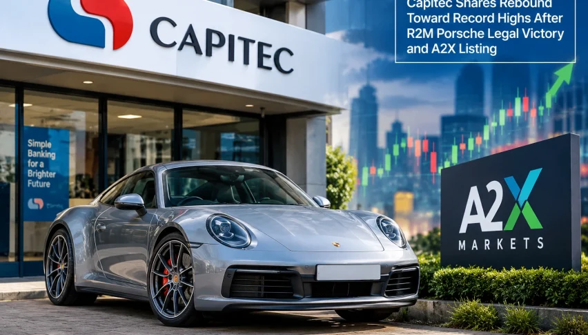 Capitec Shares Recover as Bank Wins Battle to Repossess R2.35M Porsche