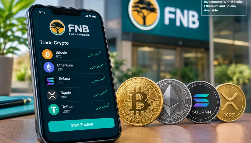 FNB Introduces Crypto Trading as South African Bank Expands Investment Options